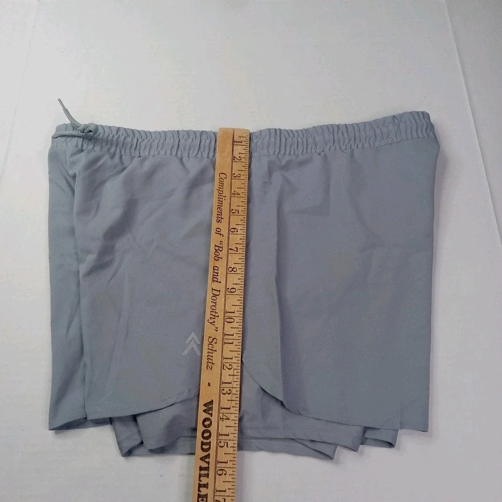Pine Trails Performance Shorts Women's Size 2X Gray 2-in-1 Reflective Logo